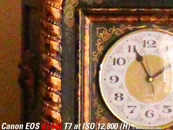 Canon T7 High ISO Sample Image File