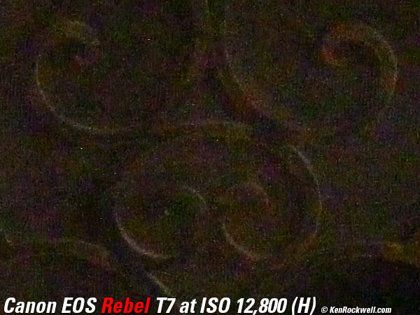 Canon T7 High ISO Sample Image File