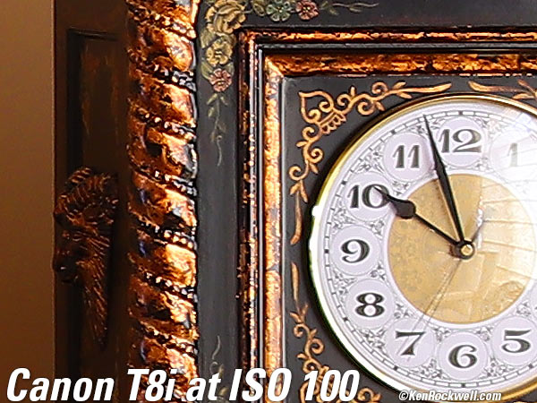 Canon T8i High ISO Performance Sample Image File