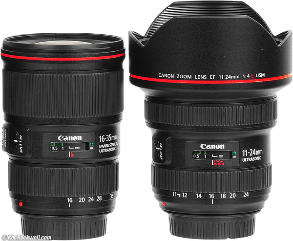 Canon 11-24mm compared