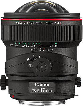 Canon 17mm f/4 TS-E