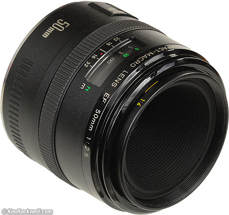 Canon 50mm f/2.5 Macro