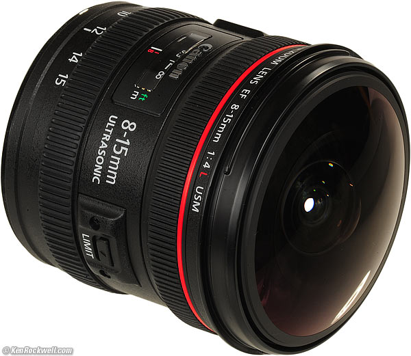 Canon 8-15mm f/4   