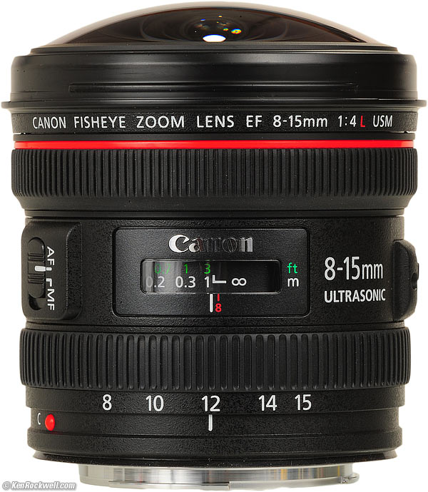 Canon 8-15mm f/4   