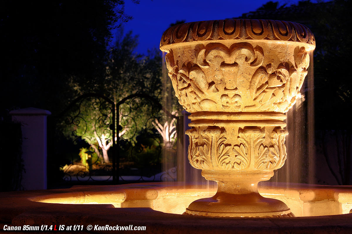 Canon 85mm f/1.4 Bokeh