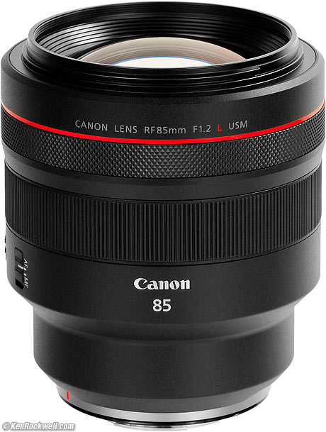 Canon RF 85mm f/1.2 L