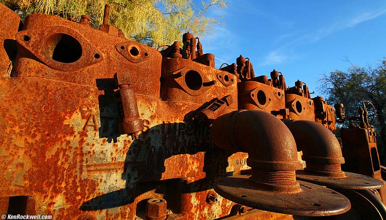 Atlas Imperial Diesel Motor, Borax Museum