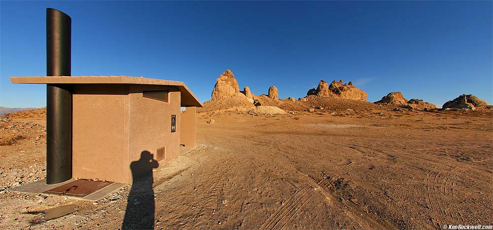 Toilet, Trona Pinnacles