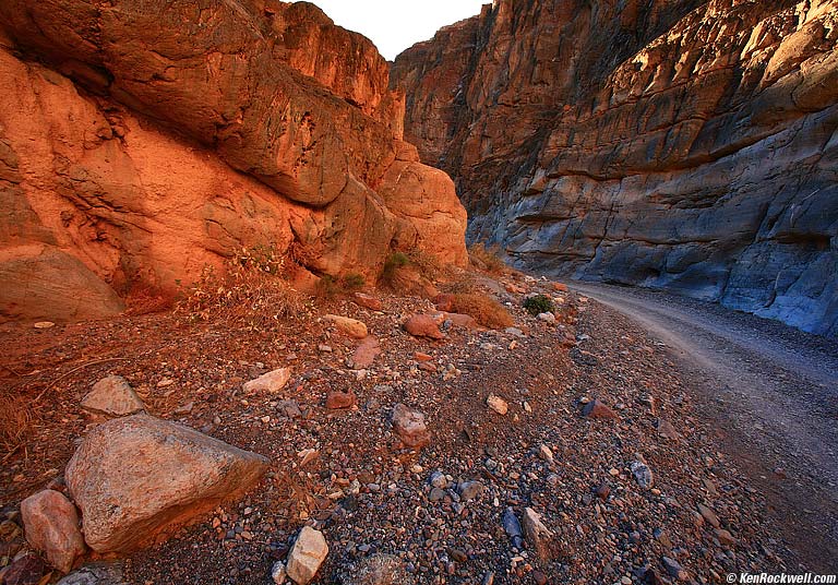 Titus Canyon, Death Valley