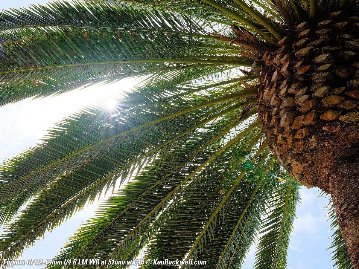 Fujifilm 32-64mm sunstars