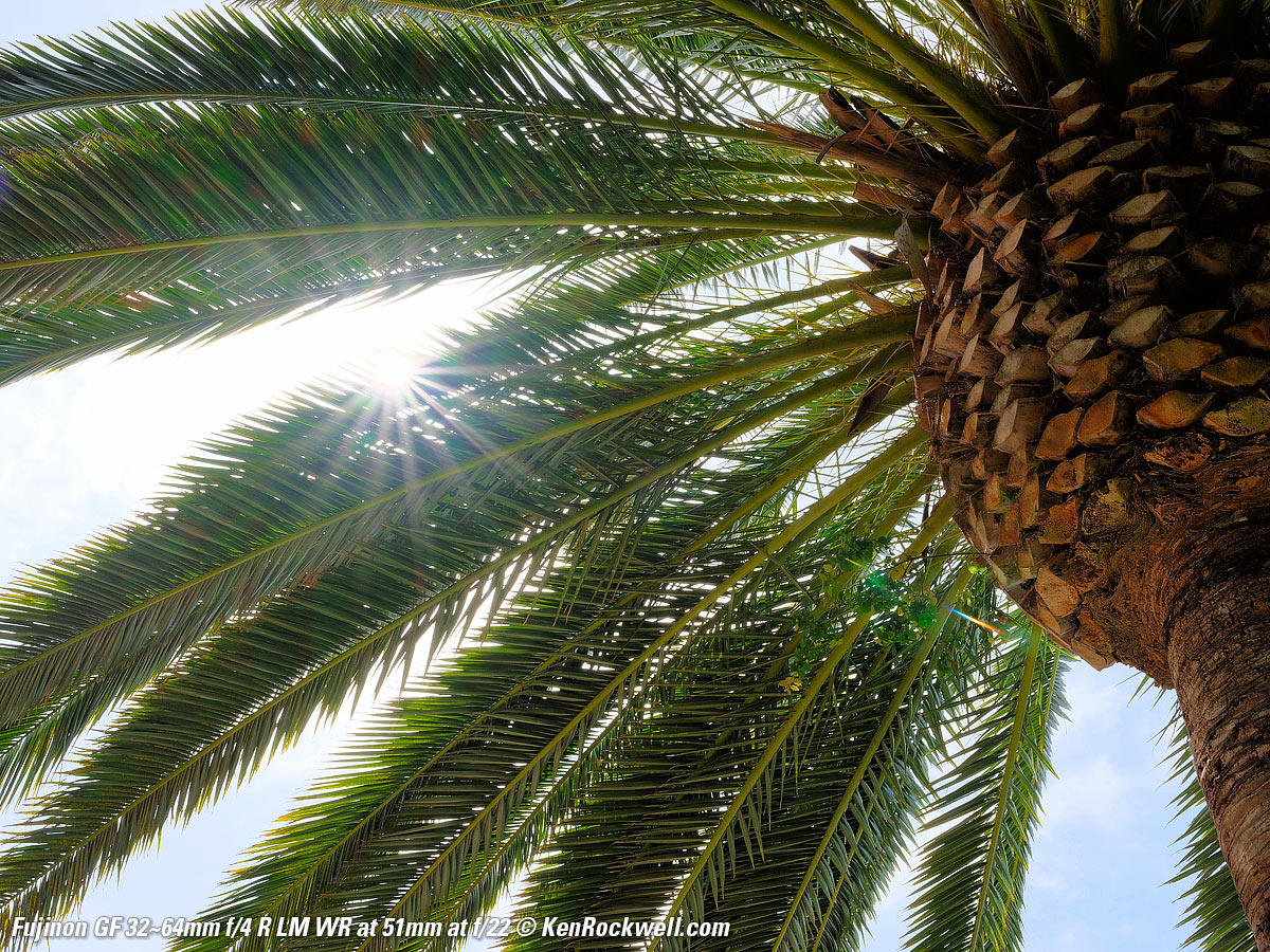 Fujifilm 32-64mm sunstars