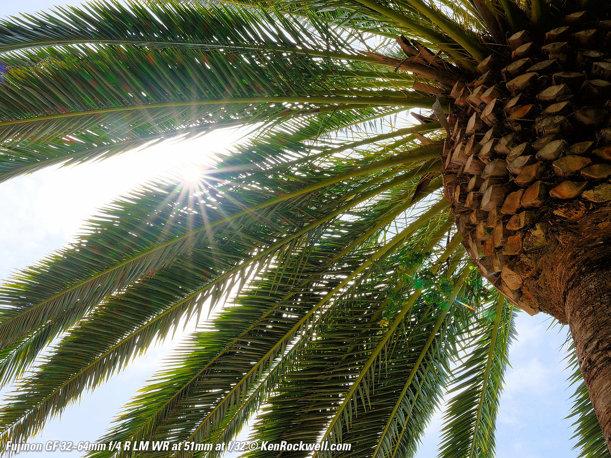 Fujifilm 32-64mm sunstars