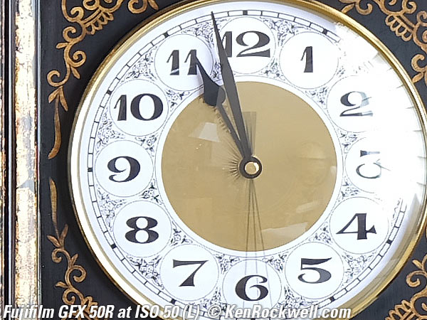 Fujifilm GFX 50R High ISO Performance