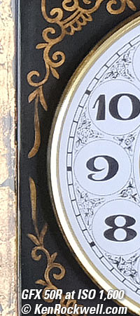 Fujifilm GFX 50R High ISO Performance