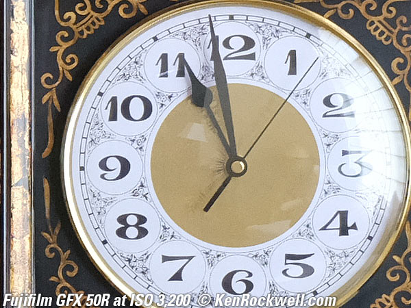 Fujifilm GFX 50R High ISO Performance