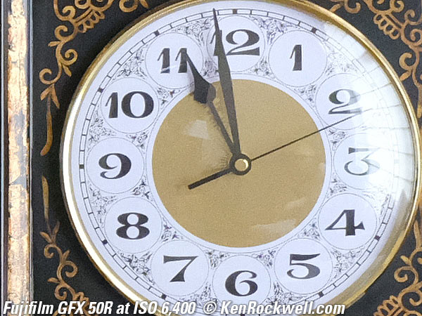 Fujifilm GFX 50R High ISO Performance