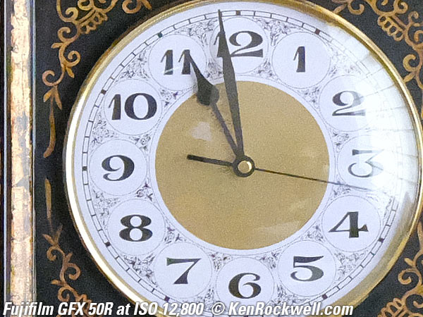 Fujifilm GFX 50R High ISO Performance