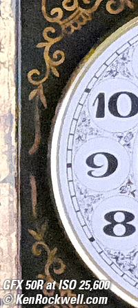 Fujifilm GFX 50R High ISO Performance