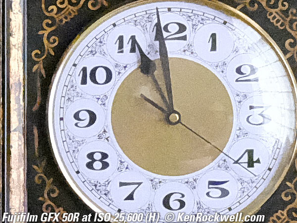 Fujifilm GFX 50R High ISO Performance