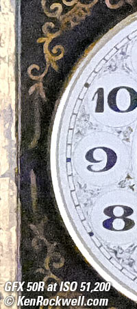 Fujifilm GFX 50R High ISO Performance