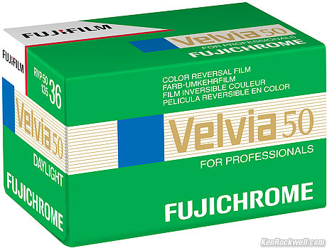 Fuji Velvia 50