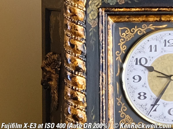 Fujifilm X-E3 High ISO Sample Image