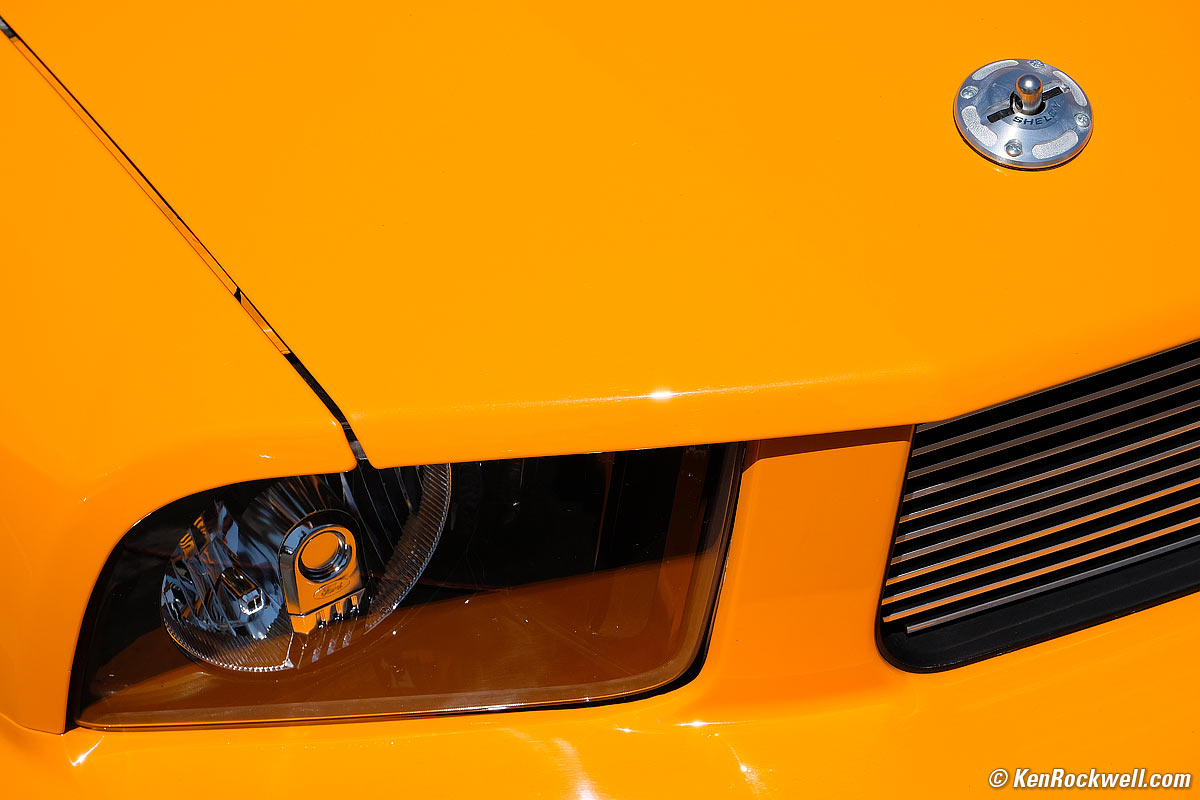 Orange 2008 Ford Mustang Shelby GT-C