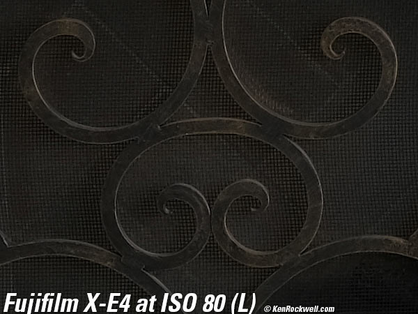 Fuji X-E4 High ISO Performance