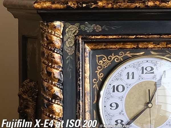 Fuji X-E4 High ISO Performance