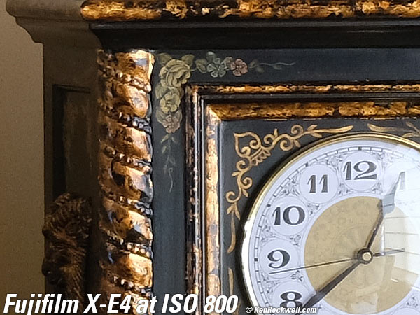 Fuji X-E4 High ISO Performance