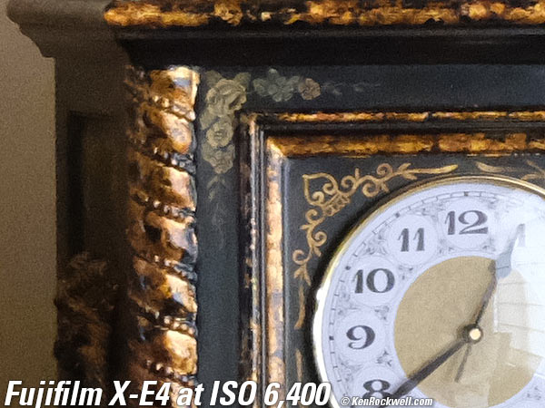 Fuji X-E4 High ISO Performance