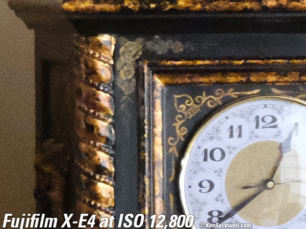 Fuji X-E4 High ISO Performance