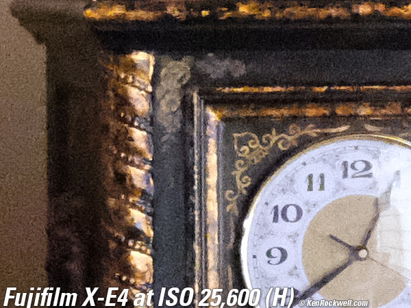 Fuji X-E4 High ISO Performance