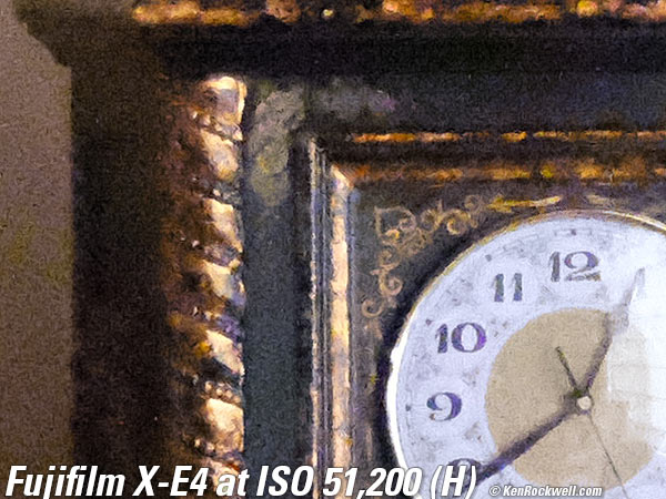 Fuji X-E4 High ISO Performance