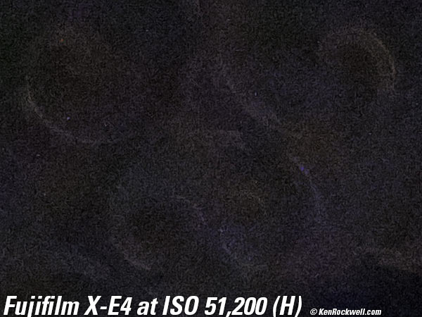 Fuji X-E4 High ISO Performance