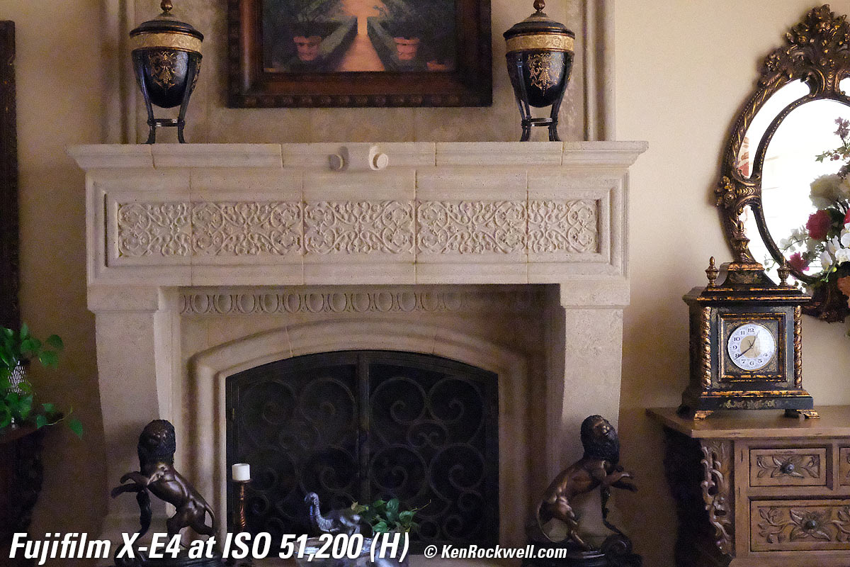 Fuji X-E4 High ISO Performance