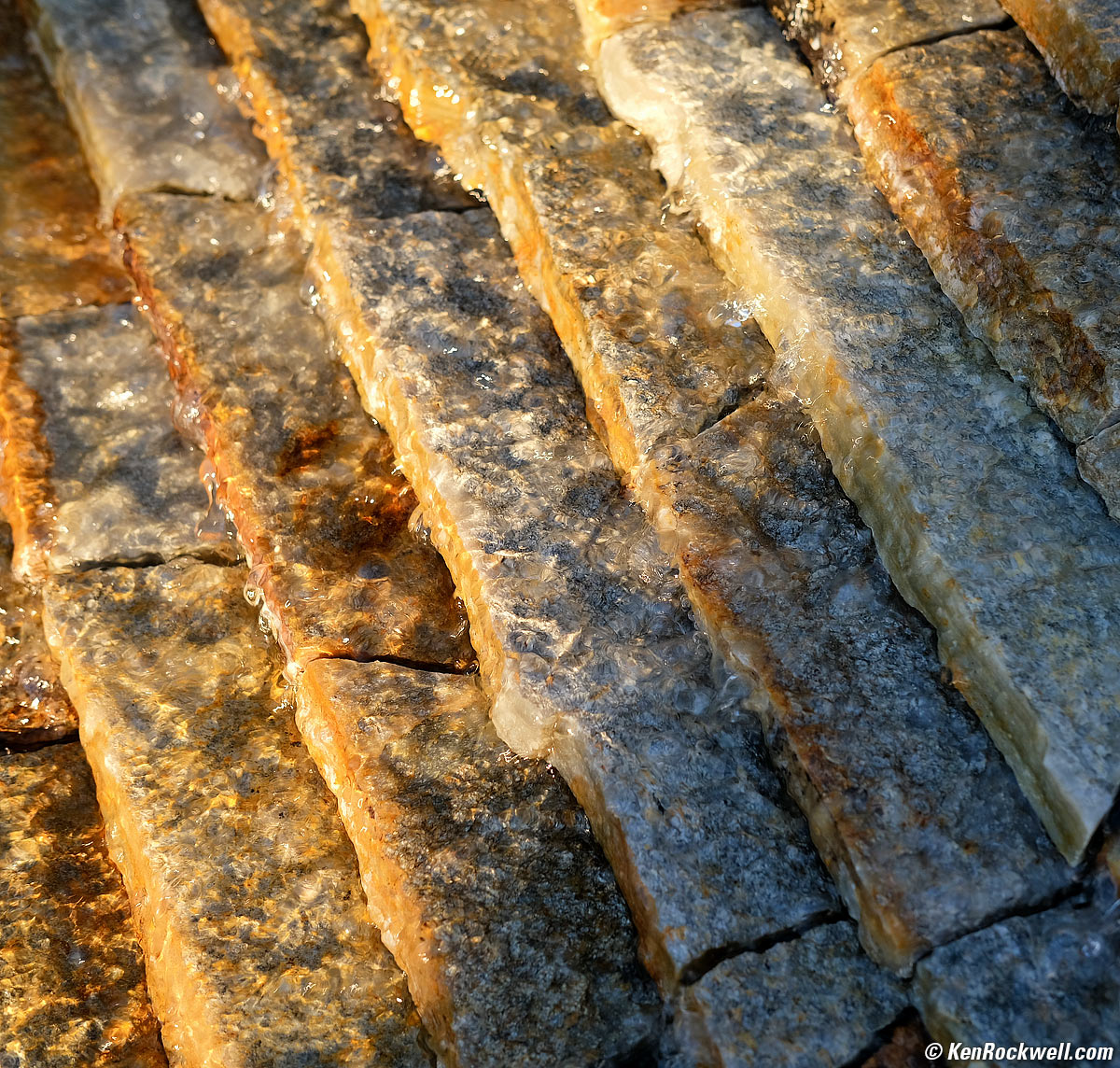 Desert Desert Waterfall at Last Light