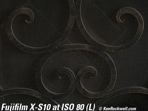 Fuji X-S10 High ISO Performance