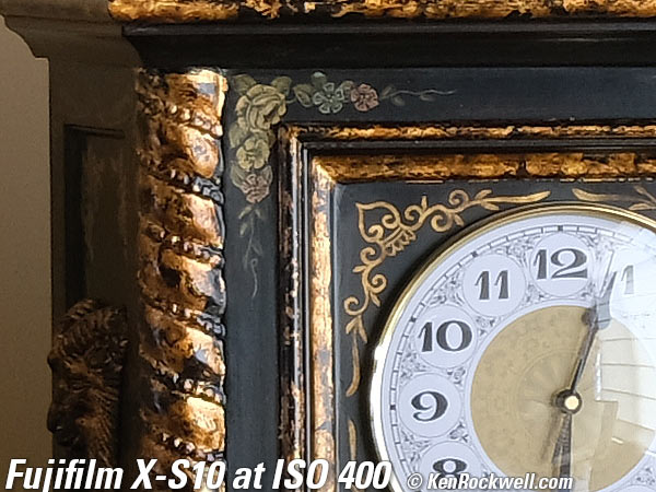 Fuji X-S10 High ISO Performance