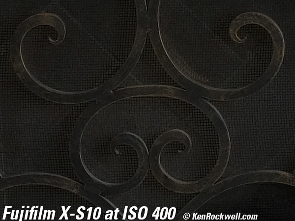 Fuji X-S10 High ISO Performance