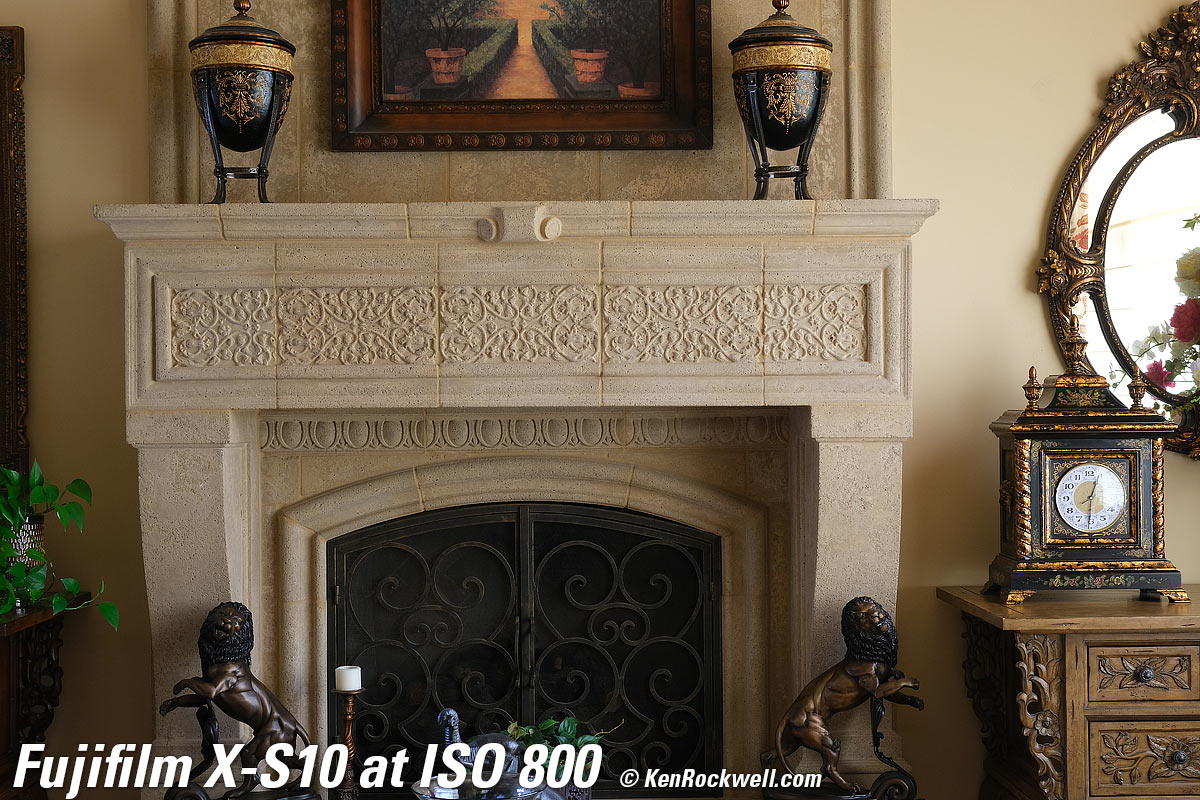 Fuji X-S10 High ISO Performance