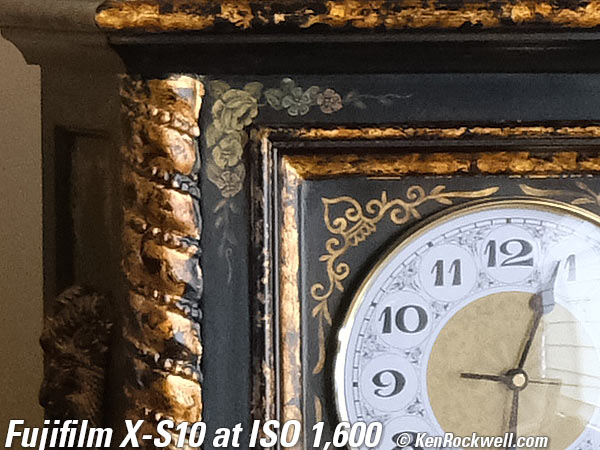 Fuji X-S10 High ISO Performance