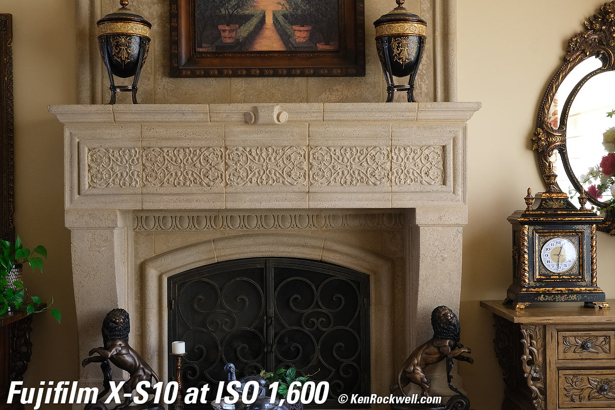 Fuji X-S10 High ISO Performance