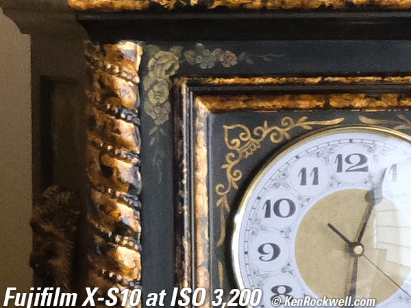 Fuji X-S10 High ISO Performance