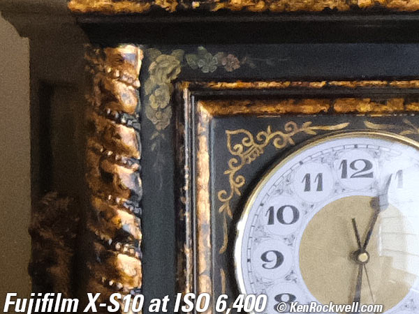 Fuji X-S10 High ISO Performance