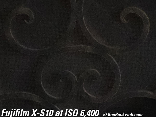 Fuji X-S10 High ISO Performance