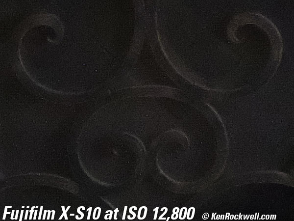 Fuji X-S10 High ISO Performance
