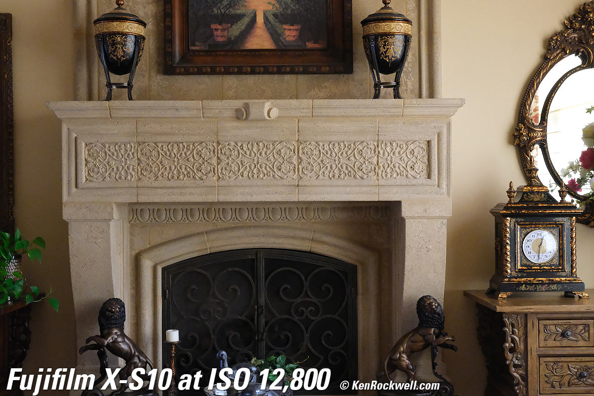 Fuji X-S10 High ISO Performance