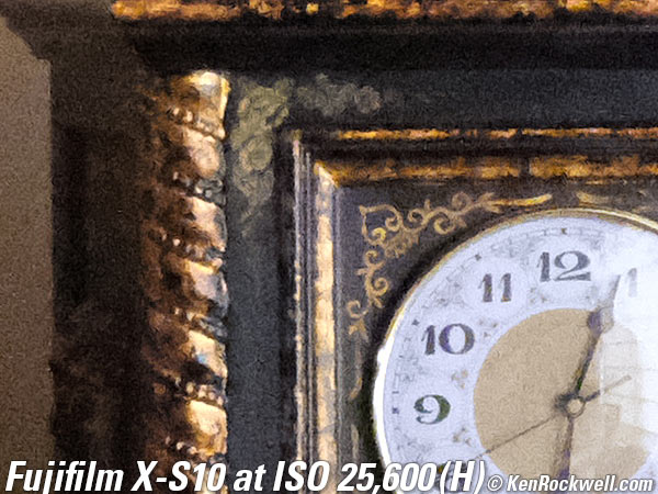 Fuji X-S10 High ISO Performance