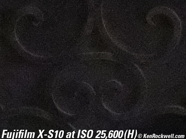 Fuji X-S10 High ISO Performance